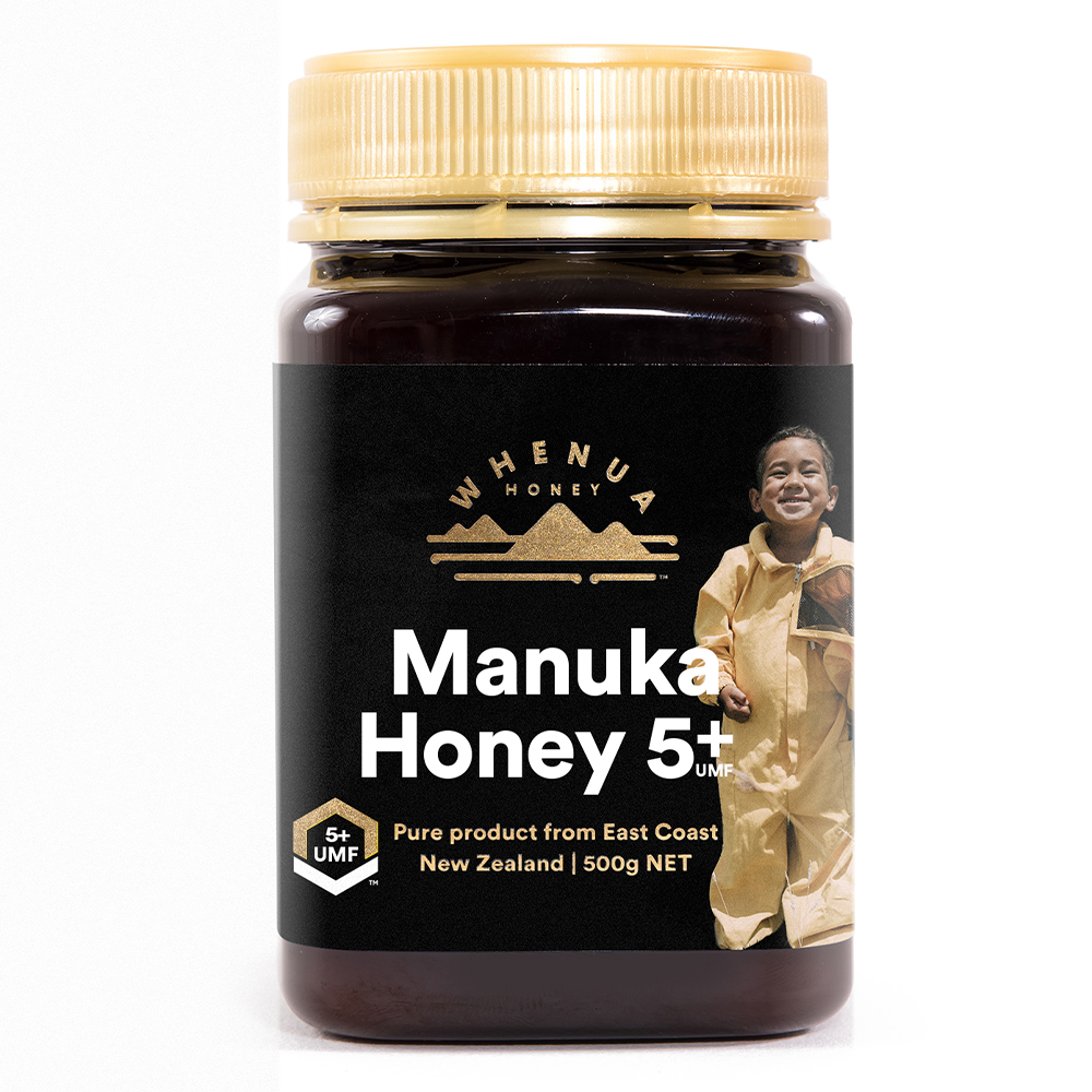 Whenua Manuka Honey 5+ UMF™ 500g – Beecology